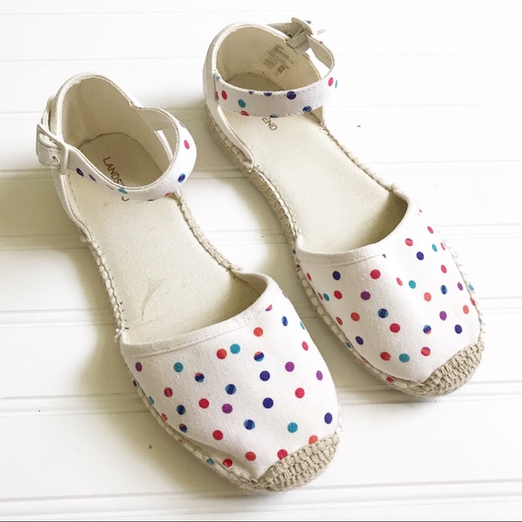 Lands' End Other - Land’s End || Child’s Polka Dot Espadrille Size 5